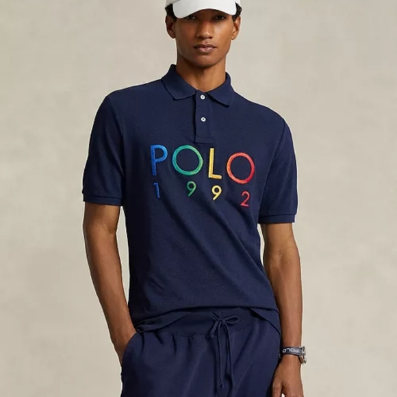 Polo Ralph Lauren RL Classic Fit Polo 1992 Mesh Shirt Men's Top
